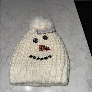 Sparkle Snowman Beanie